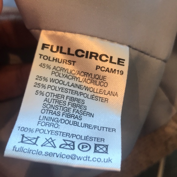 FULL CIRCLE | ⭐️ Host Pick ⭐️ Mod Dot Cropped Wool BLEND Jackets - Picture 9 of 10